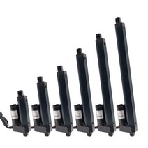액추에이터 전동실린더 12v 24v 선형 200mm 250mm 300mm 스트로크 선형 드라이브 전기 모터 선형 모터, 24v 50n 90mm 초, 스트로크 200mm