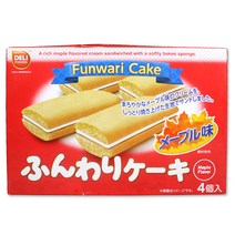 델리 메이플 플레이버 케이크 72g, 36개