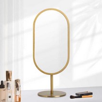 골드 미러 쥬얼리샵 데스크탑 거울 화장대 안경점 샵, A타입 거울