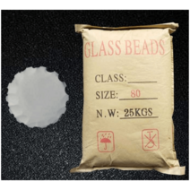 기계 화이트 알루미나 백색 샌딩 가루 모래 연마재, 80번째 유리구슬