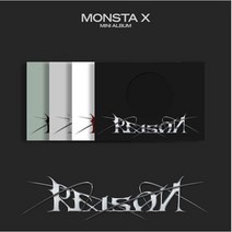 개봉앨범 포토카드 없음 / 몬스타엑스 (MONSTA X) - 미니12집 REASON, 4