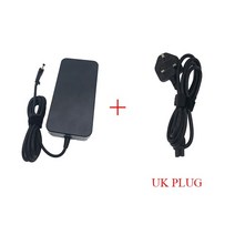 원래 19v 6.32a 5.5x2.5mm 120w 노트북 ac 충전기 전원 어댑터 asus pa-1121-28 adp-120rh b n750 n53s fx50j n500 g50 f, 영국 플러그로