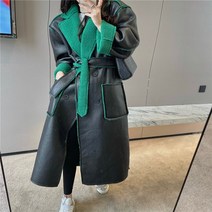따뜻한모피숏코트 하프 롱 캐시미어 밍크 자켓 데이트의상 겨울 인조 토끼 모직 코트 여성 2022 새로운 스타일 가을 겨울 모피 원피스 양고기 모피 중간 길이 두꺼운 가죽 코트