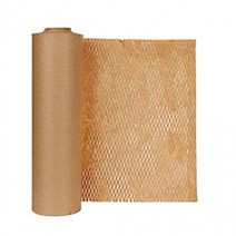 고급진 선물 포장지 택배 뽁뽁이 종이 완충재 벌집 완충제, 브라운 50cm x 100M