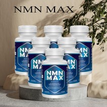 NMN MAX 500mg 120정 Non-GMO NO글루틴 비건 6Pack(미국직송 관부가세포함), 6개