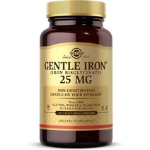 솔가 젠틀 철분 25mg 베지터블 캡슐, 180정, 1개