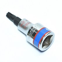 킹토니 1/2인치 별비트소켓/별복스/복수알 T55, 1개