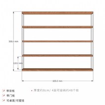 상패진열장 트로피 상장 진열장 피규어진열장 손디스플레이 캐비닛 벽에 걸 수 있고 블라인드 박스의 한, 06 60CmCabinet4ThFloorR