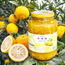 [삼시세끼겨울의맛] 돌산 유자 생유자 생과 수제 유자청 햇 유자차 햇유자청 2kg 무첨가, 여수돌산유자청_2kg 1병