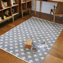 아트박스/러그랜드 크로스 수직 면 양면러그 100×150