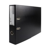 플러스샵 2공 레버아치 바인더 A3 A4 합지 2종, A3 7.5cm, 블랙