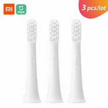 Xiaomi 3 개 칫솔 헤드 교체 샤오 미 테크 Mijia T100 소닉 전기 방수 껌 건강, 3개