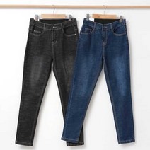 여자 대학생 캠퍼스룩 패션 슬림 스키니핏 데님 팬츠 대학생캠퍼스룩 직장인캐주얼복 여성