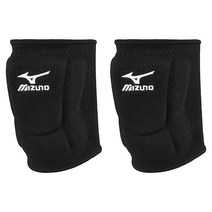 Mizuno LR6 발리볼 무릎 패드 블랙 L, Black_Medium