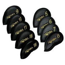 혼마 골프(혼마) 아이언 커버 ic52001s 9개 세트(5-10.11.aw.sw) honma iron headcover-아이언용5-SW(9개 세트)