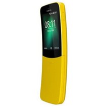 노키아 8110 4G 언락폰 2MP 카메라 2.4 인치 LTE 듀얼 코어 와이파이 키패드 슬라이더 휴대폰 스마트폰 휴, 02 Simple set, 02 YELLOW