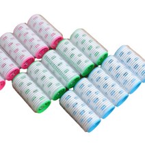 헤어 앞머리 구르프 3사이즈 웨이브 왕 롤 볼륨 컬링 파마, 소형