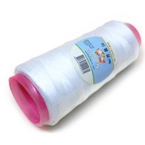 이불실-흰색 바느질실 손바느질 재봉실 굵은실, 단일옵션
