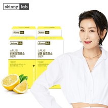 스키니랩 비움 11종 복합 발효효소 레몬맛 30포 17종 유산균+스낵팝, 4박스+스낵팝