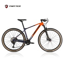 트위터자전거 PREDATOR XT8100 24단 풀카본 변색도장, 100%완조립배송, 15/27.5, 카멜레드