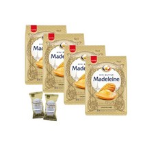 삼립 미니 버터 마들렌 8입 x 4봉 개별포장 이즈니버터 사용, 112g