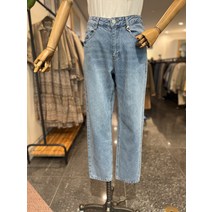 써스데이아일랜드 루즈핏 배기 데님팬츠(T216MJE135W)(1272492)