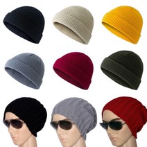 남자 비니 롱 숏 대두 와치캡 빅사이즈 니트 레옹모자