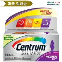 센트룸 실버 여성 멀티비타민 100타블렛 / Centrum Silver Women 50+ Multivitamin