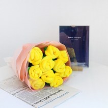 장미꽃 인형 꽃다발 3color 여자친구 기념일 여친 꽃 선물, 빨간장미