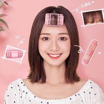 볼륨 롤 셀프 헤어 앞머리 스타일링 셋팅 간편 뿌리펌 핑크_free, 20개