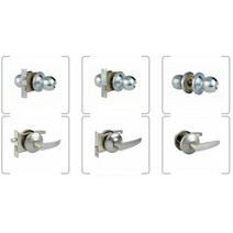 현관정 방화문 손잡이 주택 아파트 현관 실린더 레버 스텐 그레이, 9000L그레이