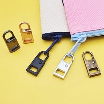 원터치 지퍼 고리 지퍼손잡이 가방DIY 가방재료 지퍼수선 지퍼수리, 상세페이지 참조