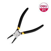 델리 공구 스냅링 플라이어(축용 곡) 7인치 EDL0343, 단품
