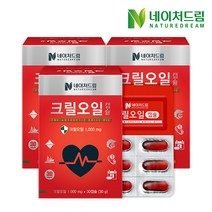 네이처드림 크릴오일캡슐 30캡슐, 3박스