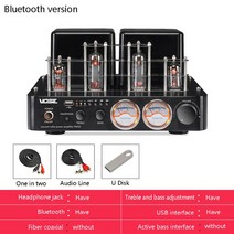 진공관앰프 PM50 결합 튜브 전력 증폭기 Bluetooth 연결 상단 HIF 6F1*2 및 6U1*2 통합, 03 Bluetooth version_01 220V
