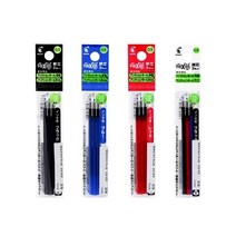 파이롯트 프릭션 슬림 3색볼펜/ 리필심 지워지는 볼펜, 리필심-0.5 블랙(3입)