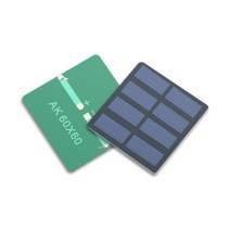태양전지패널 150mA 2V 0.3W 60x60mm 과학실험도구 실험 교구 태양광패널 장난감