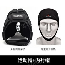 레슬링 머리보호대 태권도보호구 주짓수이어가드 MMA헤드기어, M, C.스포츠 모자 블랙 + 스웨트 캡