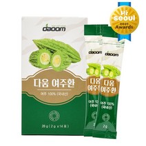 [팜스레시피] 다움 여주환, 3상자(42포), 3개