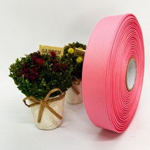 포장 리본 끈 제이제이리본 골직리본15mm 20mm 25mm 60컬러 (길이 45M ) 공단리본, 34진분홍