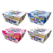 6000 도너랜드 엔젤 슬라임 4종 330g, 분홍