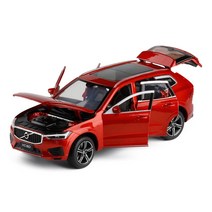 볼보 XC60 S90 모형 자동차 다이캐스트 프라모델, XC60 (레드)