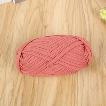 뜨개실 쟈이언트얀 형광뜨개실코튼 니트 천으로 양모 t-셔츠 원사 DIY 소프트 직조 카펫 담요 가방 39 색, 18 Coral red