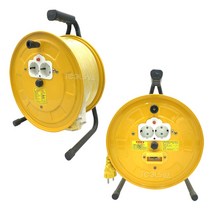 지성전기조명 전선릴 접지용 전기닐 차단기용 작업릴 접지차단기 캠핑전기선 연장선 국산, 접지용 2.5X50M