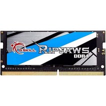 G.Skill RipJaws SO-DIMM 시리즈 8GB 1 x 260핀 DDR4 3200 PC4-25600 CL22-22-22-52 1.20V 메모리 모델 F4-3200C2S-8
