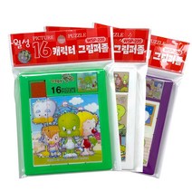 월성 16 아기공룡둘리 슬라이딩퍼즐 낱개 1개(랜덤)