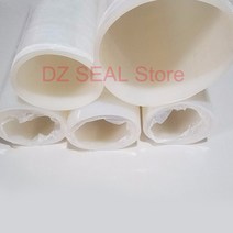 내경 50 200mm x 2mm 두께 실리콘 고무 호스 튜브 특수 크기 맞춤형 파이프, [01] 0.5m, [03] 200mm x 2mm