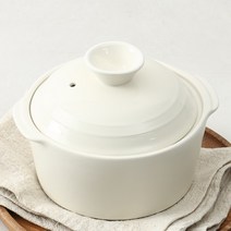 국산 무균열 무흡수 IH 인덕션 뚝배기 내열뚝배기 18cm, 옳은 뚝배기 18cm (화이트)