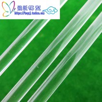 건축모형만들기 아크릴 원봉 DIY 숏 제작 부품 투명 실심 방망이 핸드메이드 모래 판 건축물 모형재료 4734888605, 5mm*250 (1뿌리 )