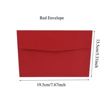 레이저 컷 결혼식 초대 카드 비즈니스 인사말 다이아몬드 사용자 정의 웨딩 장식 파티 용품 50 개, [20] 50pcs Red Envelopes